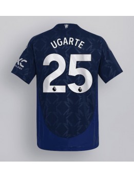 Manchester United Manuel Ugarte #25 Gostujuci Dres 2024-25 Kratak Rukavima